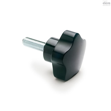 Elesa Zinc-plated steel threaded stud, VC.192/70 p-M12x60 VC.192-p